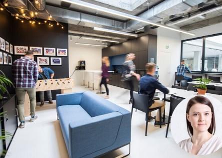 Why we need our offices - an interview with Daria Jezierska-Geburczyk, a psychologist and an expert in cultural studies