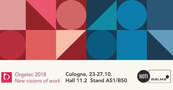 Balma na targach ORGATEC 2018