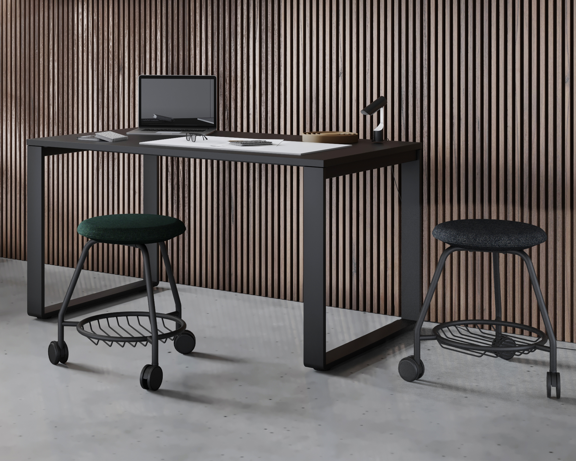 13_biurko na płozach Multibase_taboret na kółkach PUNG_Balma.png
