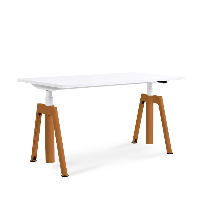 Plus desk with electric height adjustment