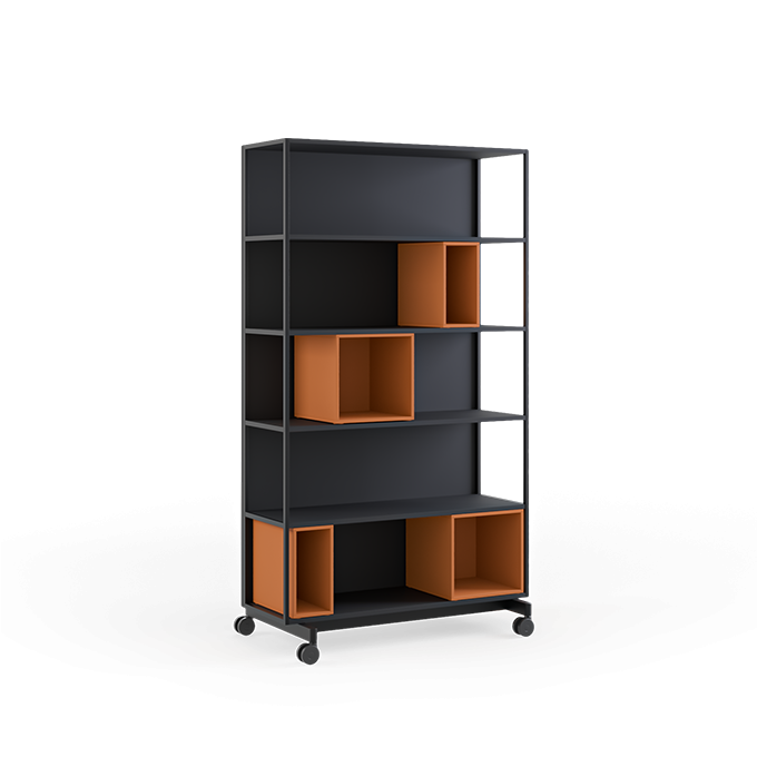 Mobile shelving unit