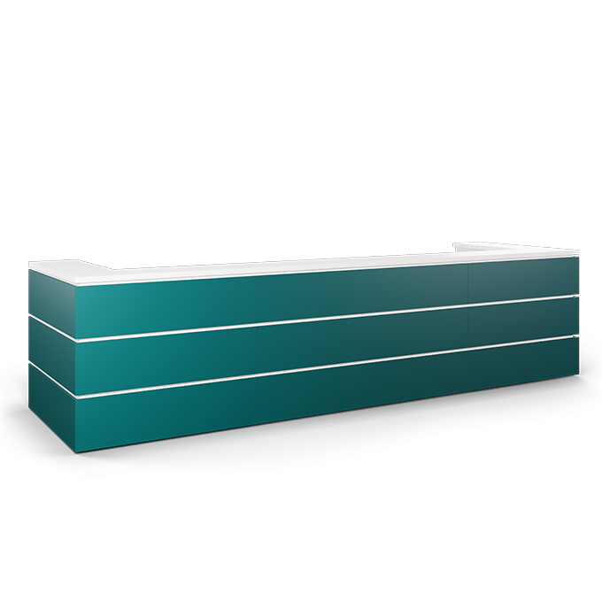 Reception counter