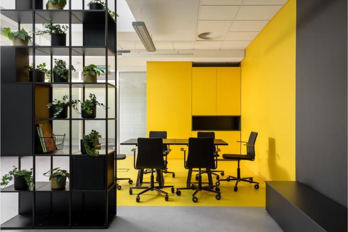 The headquarters of an IT company